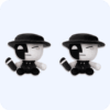 Die of Death Artful Plush 2PCS